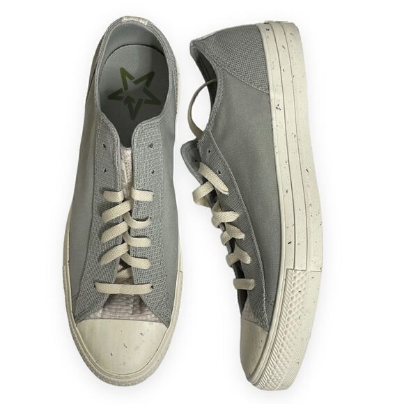 Converse CTAS Chuck Taylor All Star Ox Sneakers Shoes Gray Unisex Low Tops - Picture 13 of 14